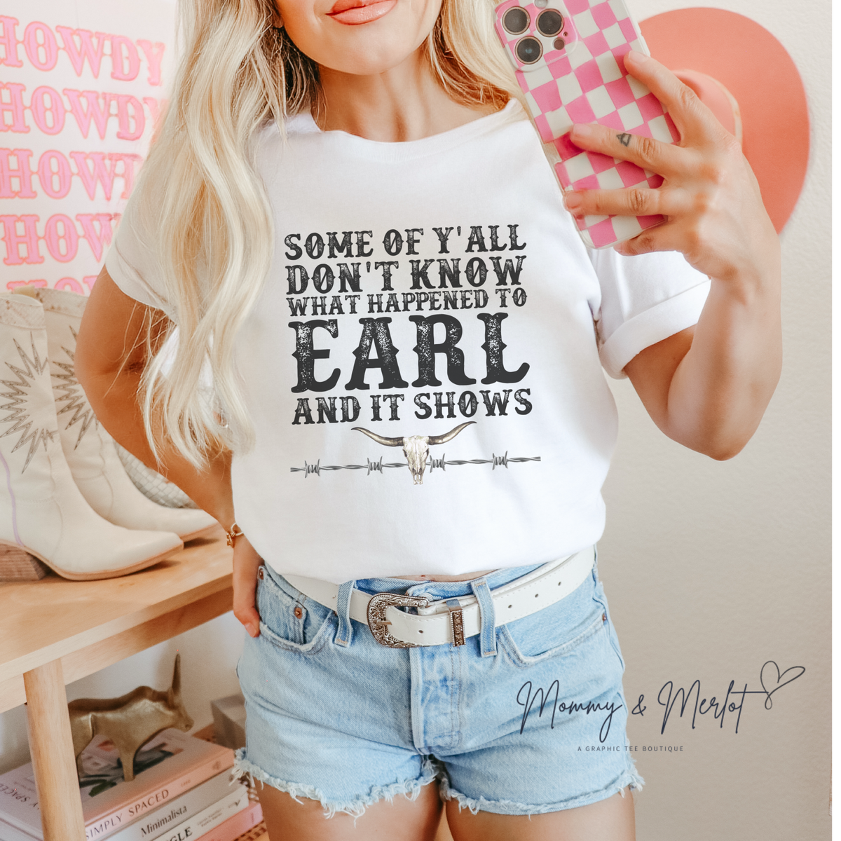 “What Happened to Earl” • Comfort Colors Country Tee