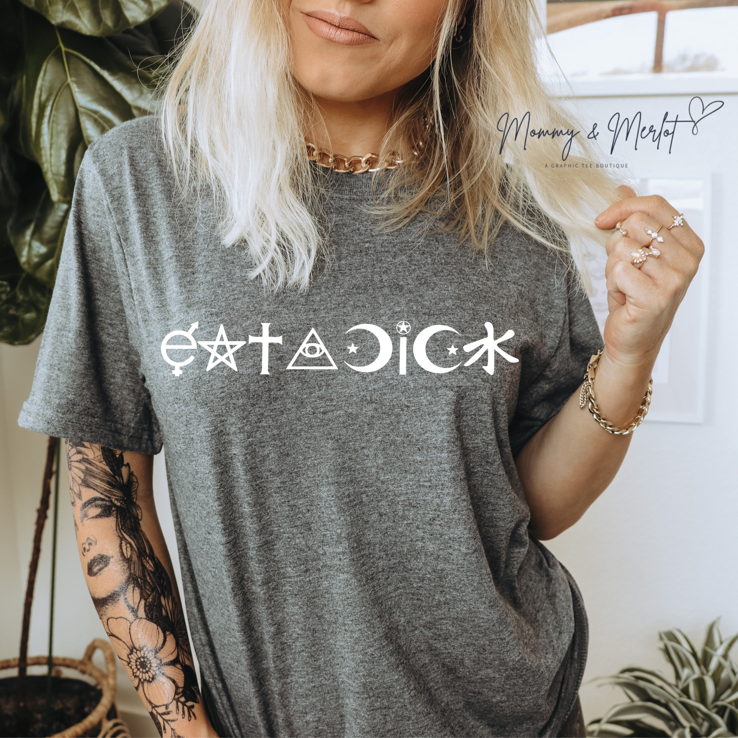 Comfort Colors Snarky Cryptic Tee – “Eat a Dick” Hidden Message