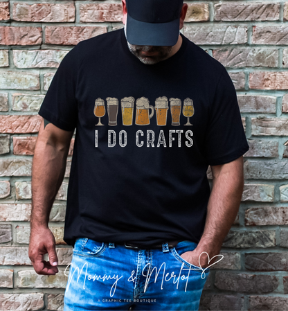 I Do Crafts (Beer Edition) • Gildan Softstyle Tee